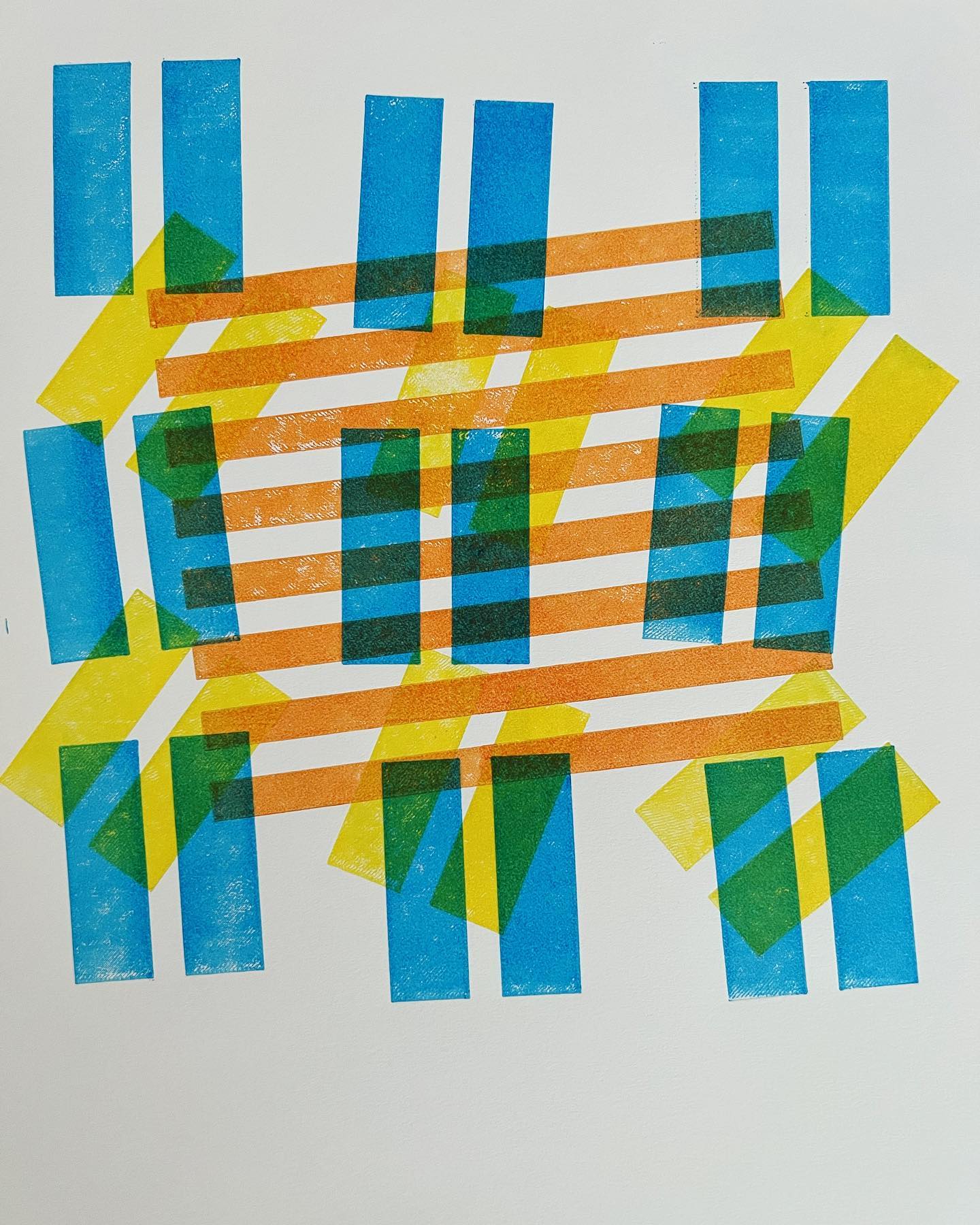 Blue yellow orange 3